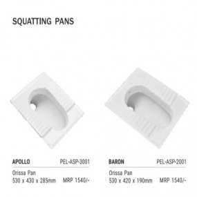 Squatting Pans