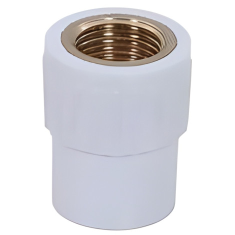 UPVC Female adaptor Brass Threaded 1