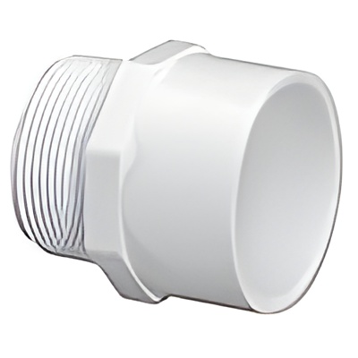 UPVC Male adaptor Plastic Threaded 11/2
