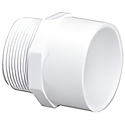 UPVC Male adaptor Plastic Threaded 1
