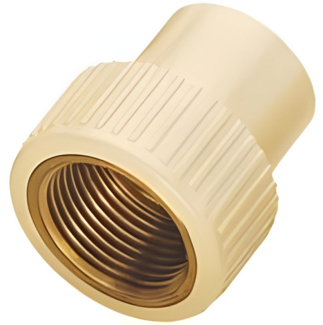 CVPC Female Adaptor Brass Threaded 1