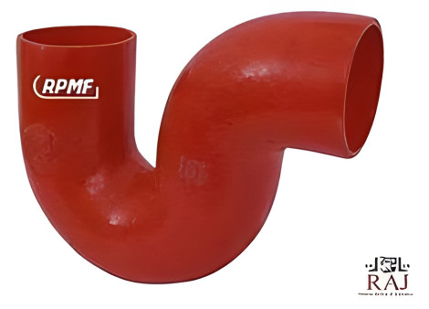 P TRAP (HUBLESS) 4 INCH