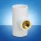 UPVC Reducer Tee Brass 1