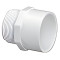 UPVC Male adaptor Plastic Threaded 11/2