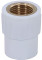 UPVC Female adaptor Brass Threaded 1