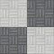 OPV BASKET WEAVE GREY 300X300MM